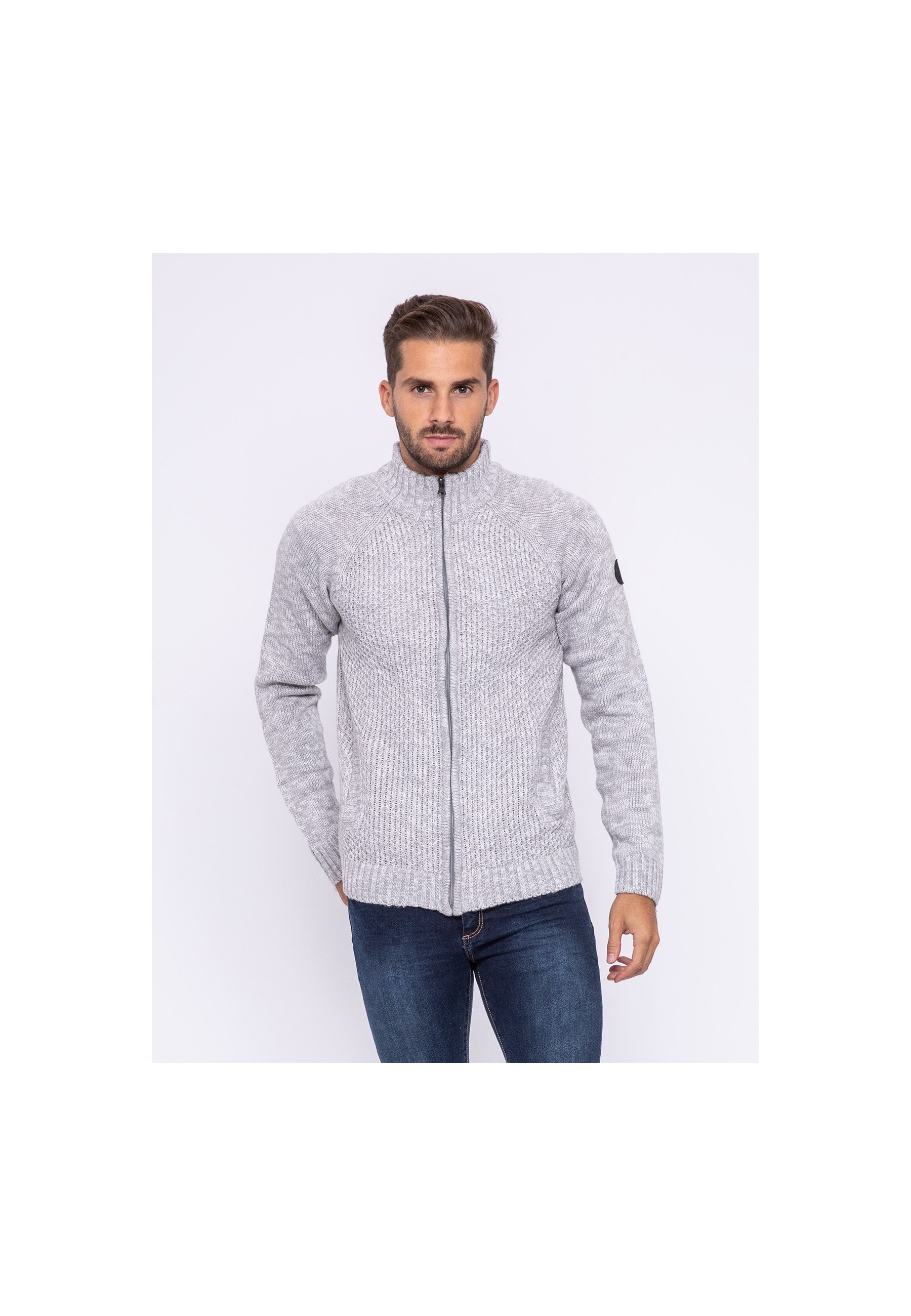 Gilet zippé col montant LIVIER