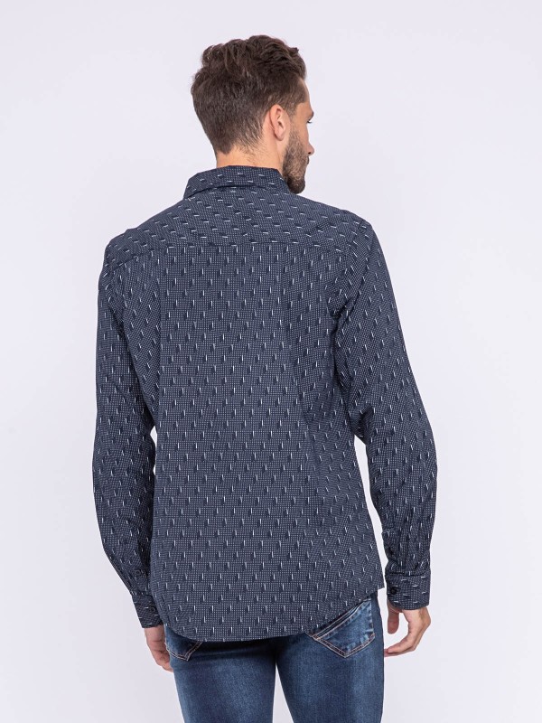 Chemise manches longues...