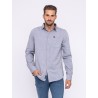 Chemise manches longues pur coton TOPAZE