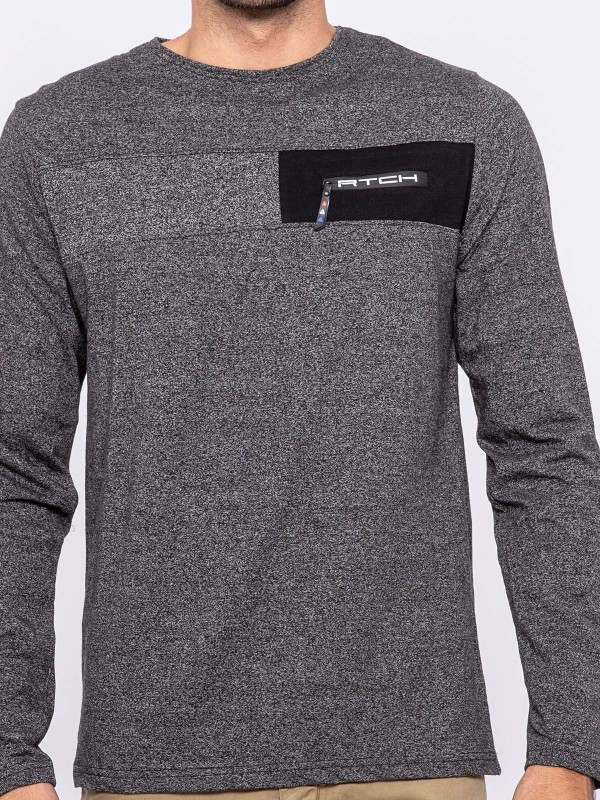 T-shirt manches longues col...