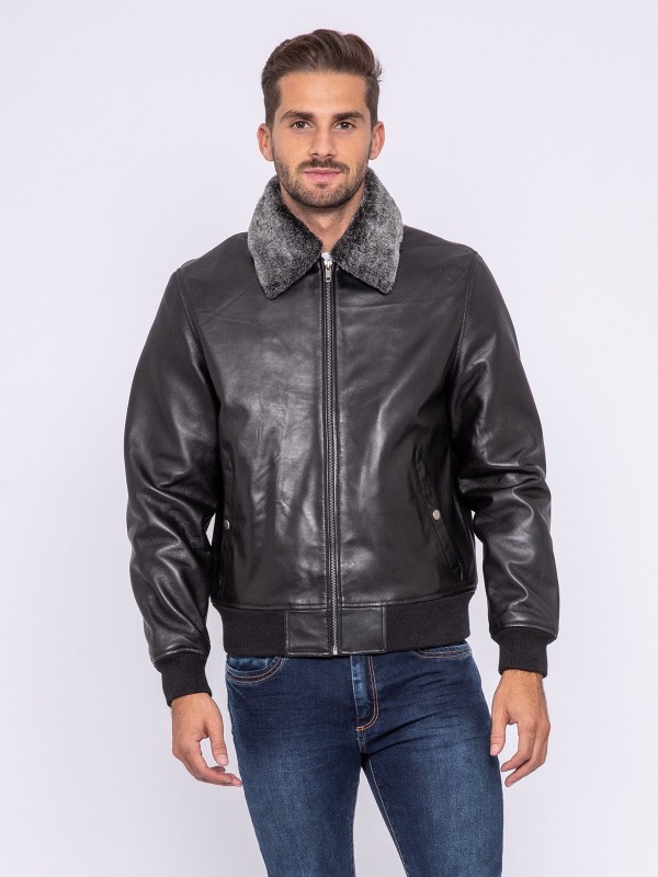 Blouson cuir pilote...