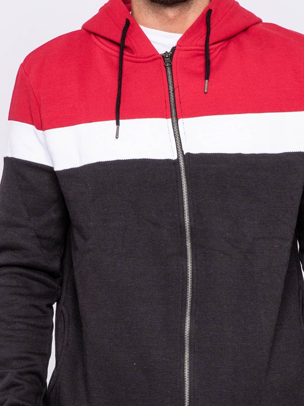 Sweat zippé capuche WUSTOK