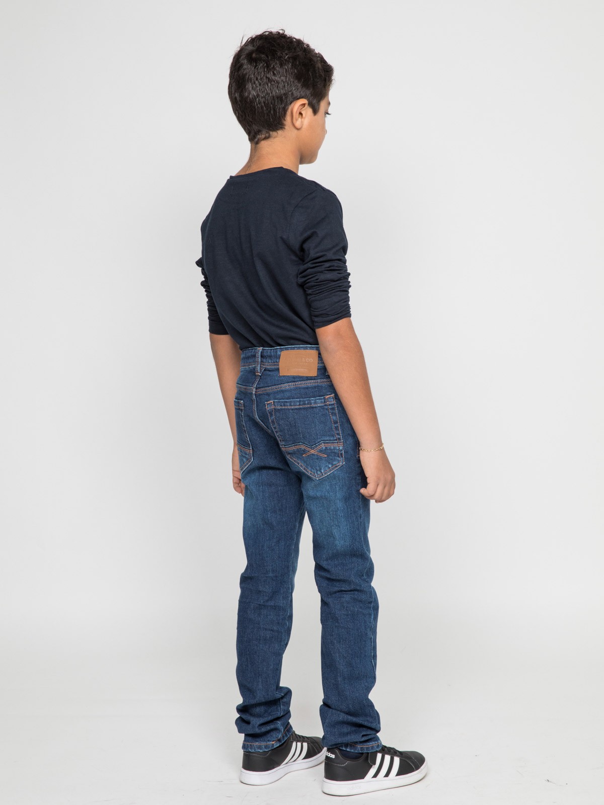 Jean Garçon Gap Kids Taille 8 Regular, 100% Coton, Bleu Clair Prélavé, Comme Neuf