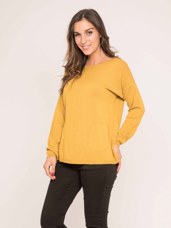 Pull fin col rond KENDAL