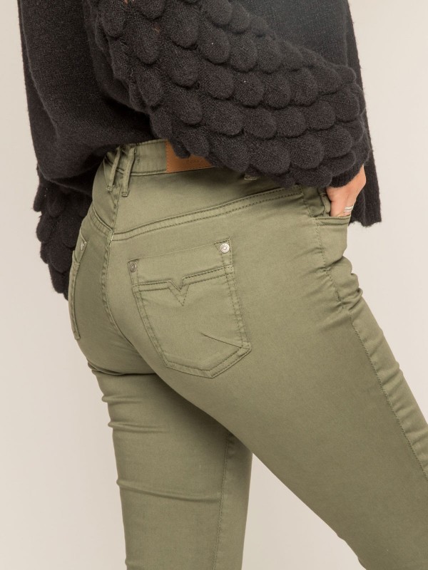 Pantalon slim EQUITY - Kaki