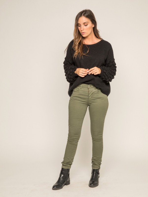 Pantalon slim EQUITY - Kaki