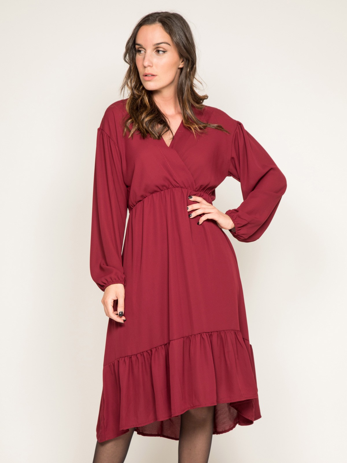  Robe midi  fluide ILDA