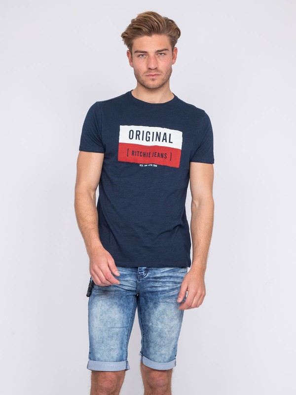 T-shirt col rond NEWMAN