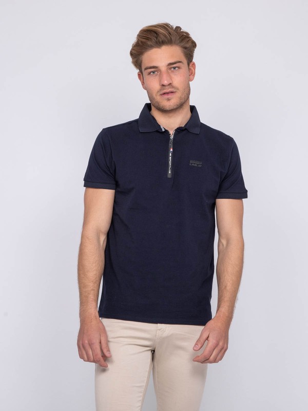 Polo stretch zip PAXTON -...