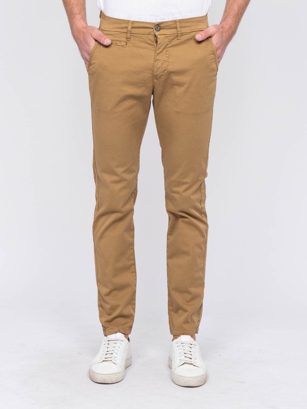 Pantalon chino CALES - Cognac