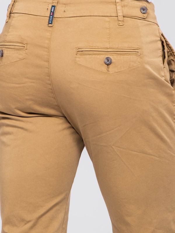 Pantalon chino CALES - Cognac