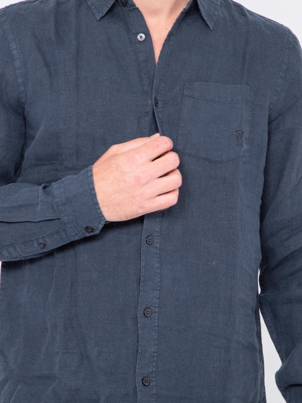 Chemise manches longues pur...