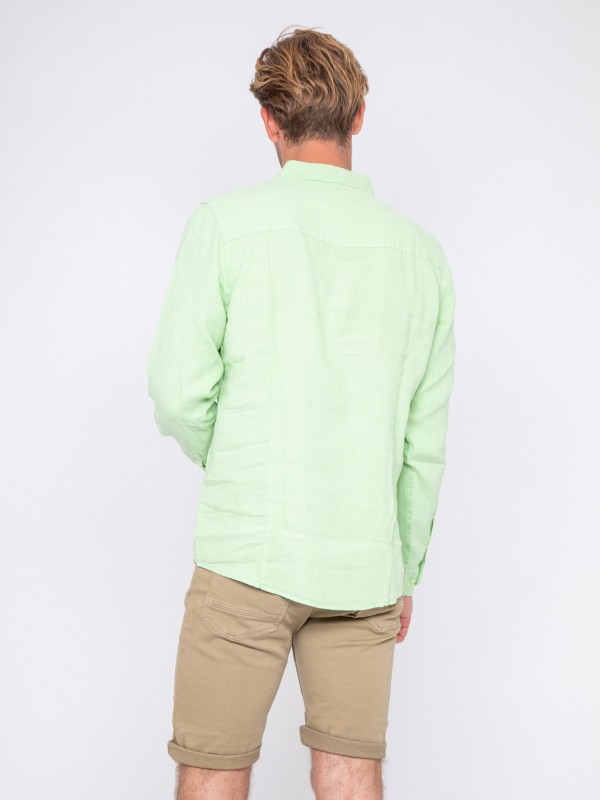 Chemise manches longues pur...