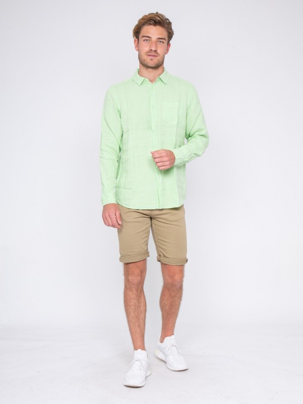 Chemise manches longues pur...