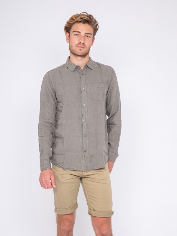 Chemise manches longues pur...