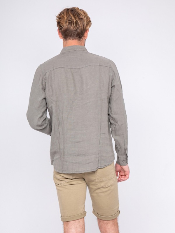 Chemise manches longues pur...