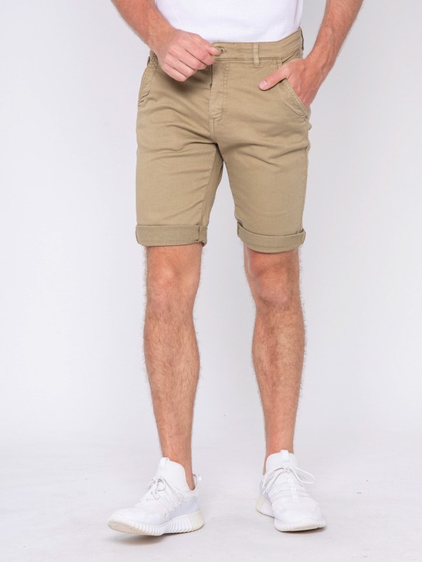 Bermuda chino BAVOLTA - Beige