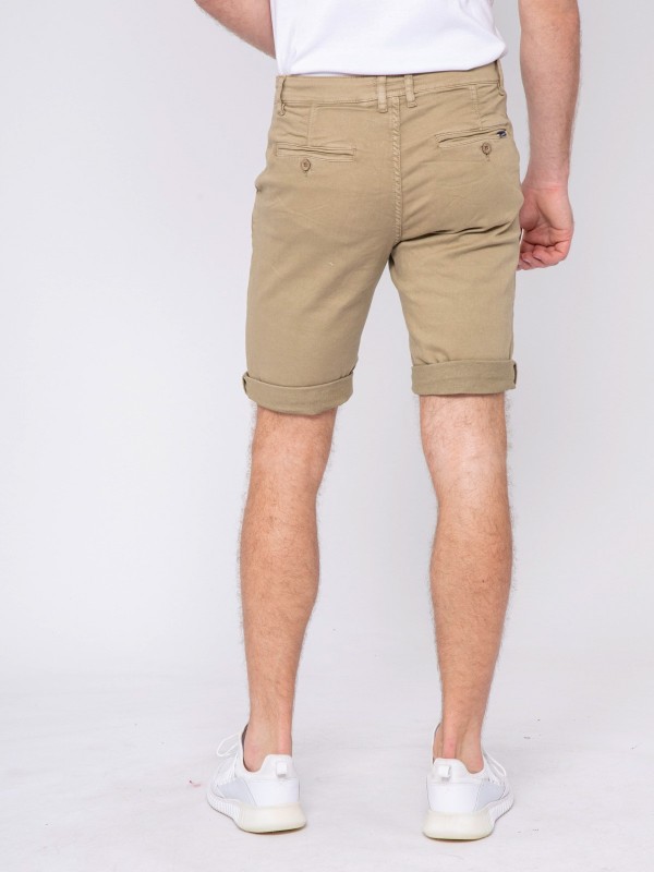 Bermuda chino BAVOLTA - Beige