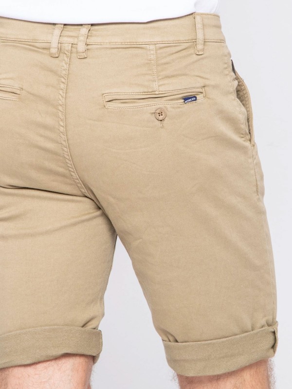 Bermuda chino BAVOLTA - Beige