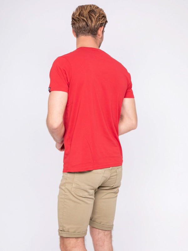 T-shirt col rond pur coton...