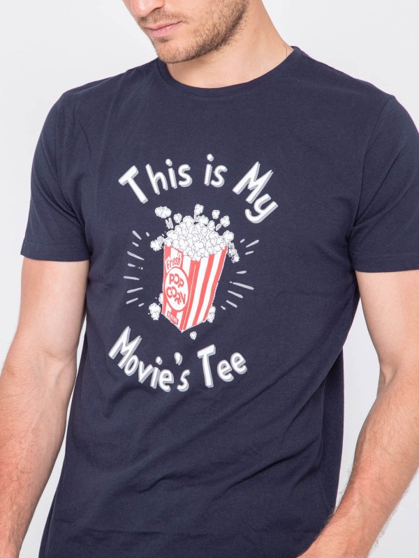 T-shirt col rond pur coton...