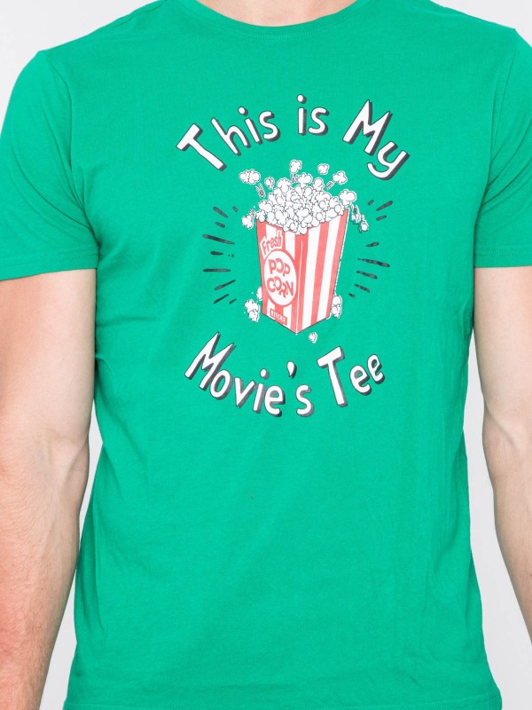 T-shirt col rond pur coton...