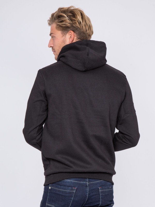 Sweat capuche WARLUZ - Noir