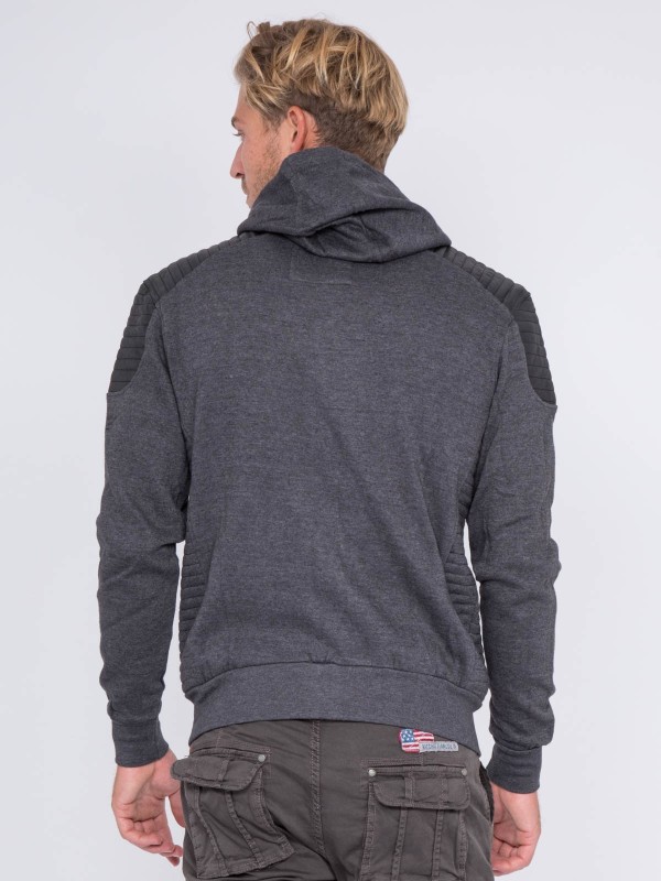 Sweat zippé capuche WEST -...