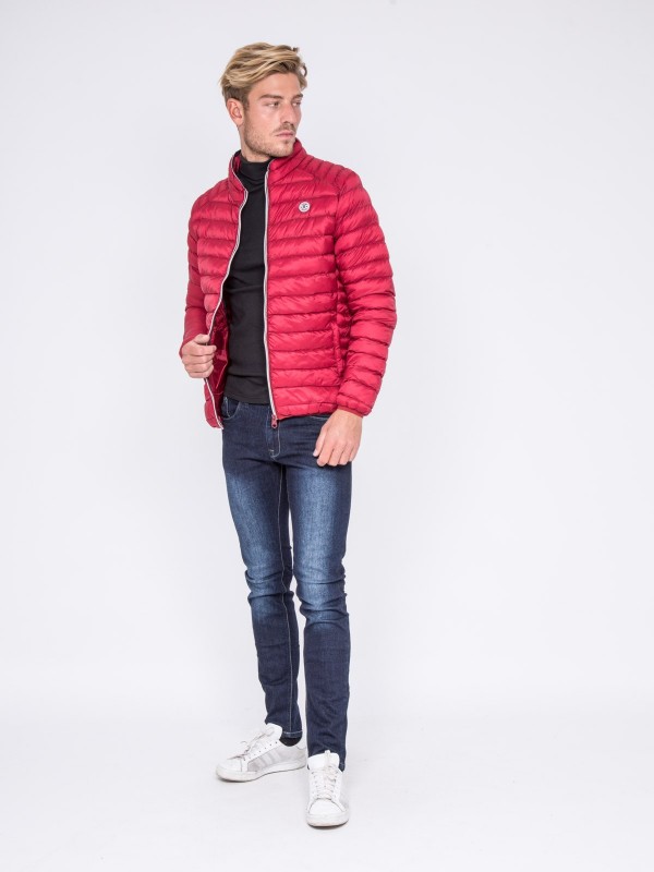 Doudoune légère col montant...