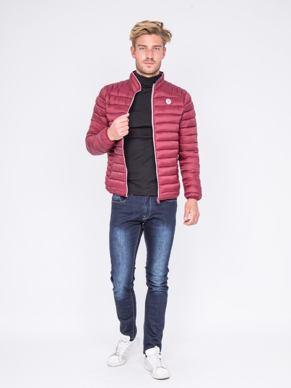 Doudoune légère col montant...