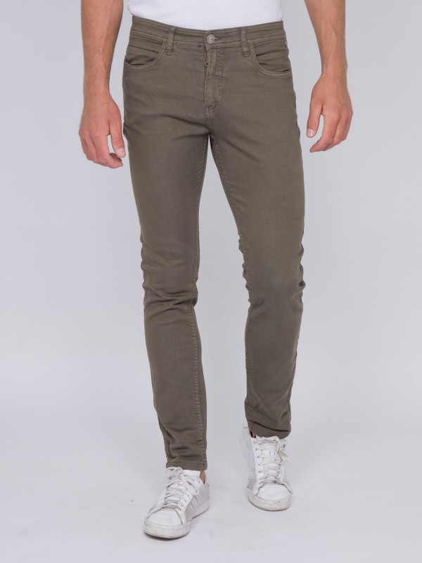 Pantalon 5 poches VAAS - Kaki