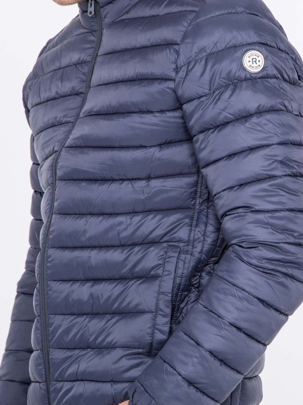 Doudoune légère col montant...