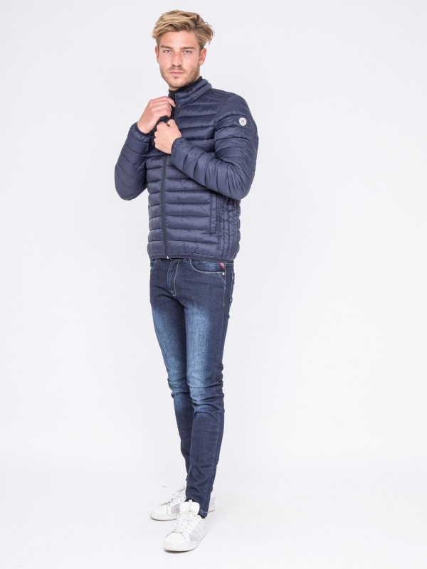 Doudoune légère col montant...