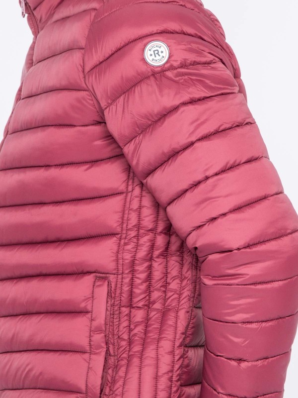 Doudoune légère col montant...