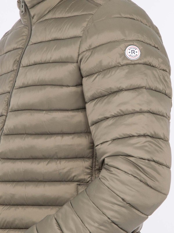 Doudoune légère col montant...