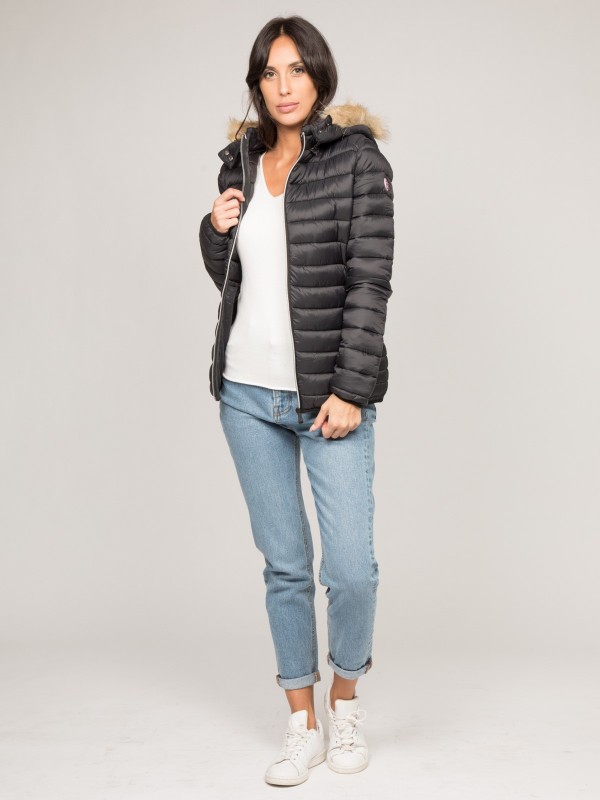 Doudoune légère capuche...