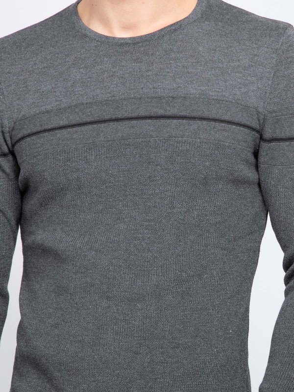 Pull fin col rond LARSONY -...