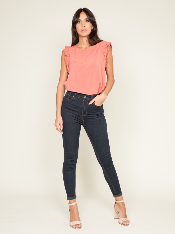 Jean skinny ELISA - Bleu foncé