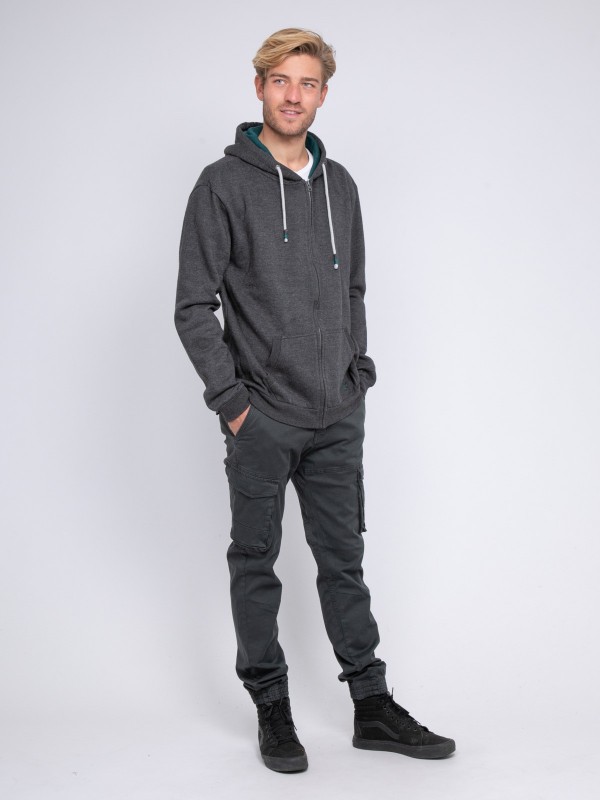 Sweat zippé capuche WAMIN -...