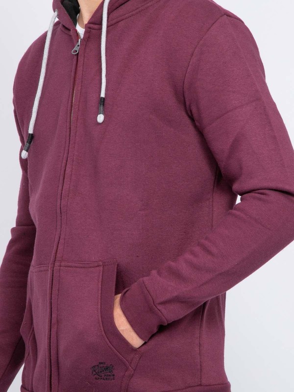 Sweat zippé capuche WAMIN -...