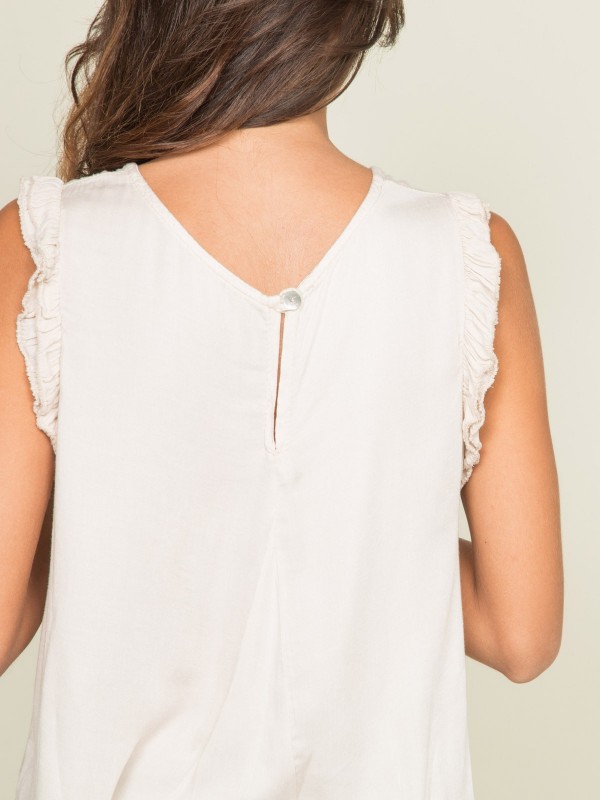 Blouse avec volants FORSELI...