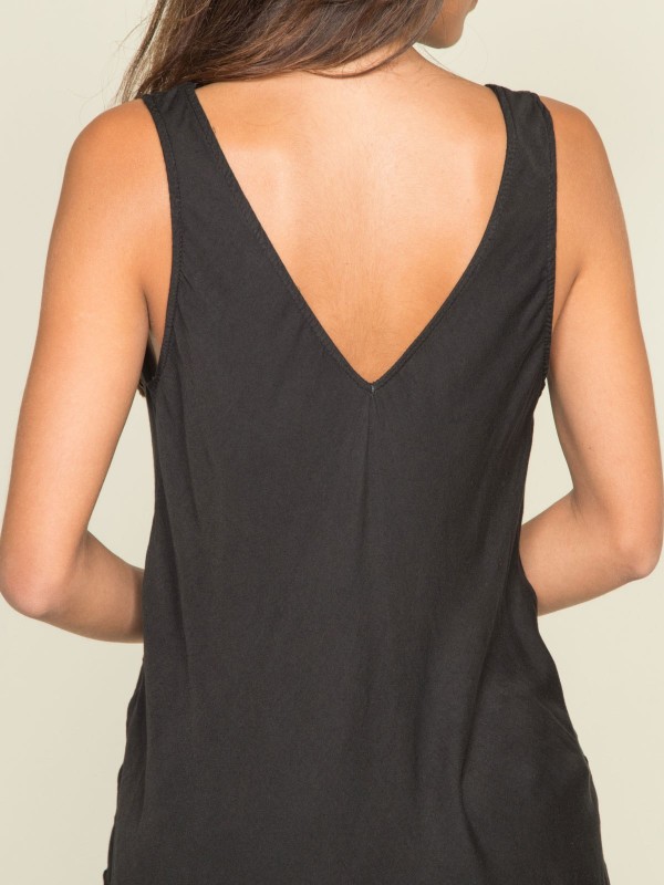 Top fluide FRESH - Noir