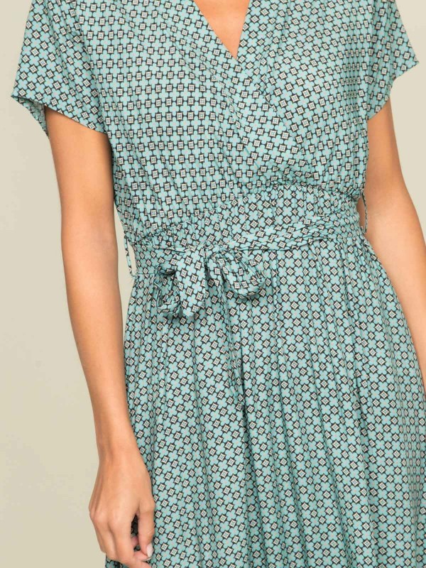 Robe longue motifs ICARE