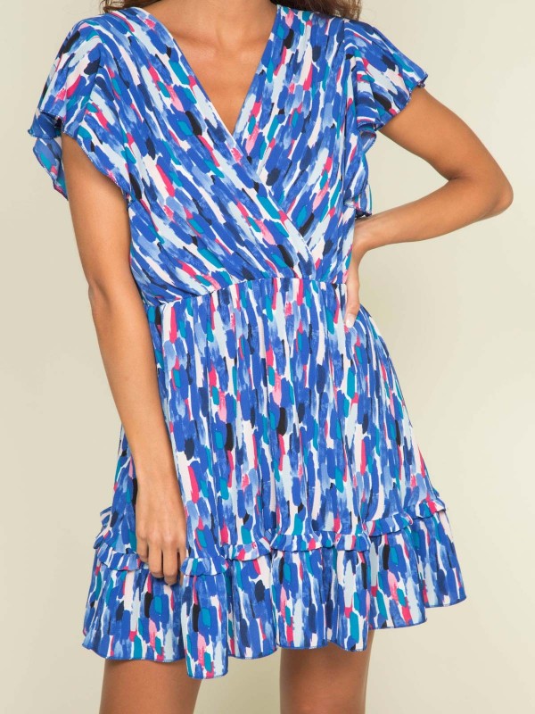 Robe courte motifs IRED