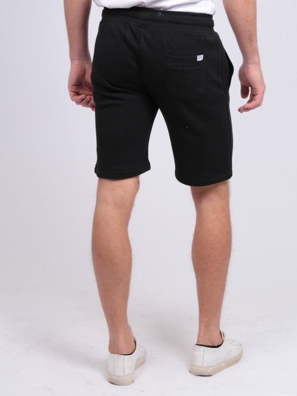Bermuda molleton BIDMIN - Noir