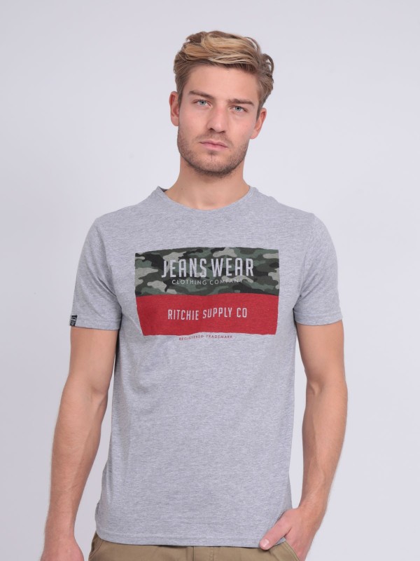 T-shirt col rond NALTINO -...