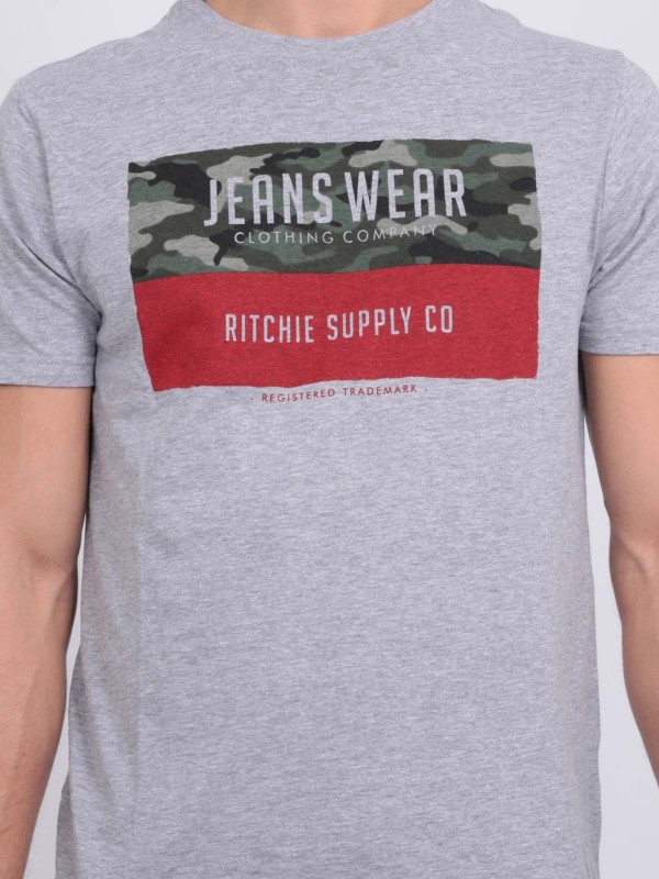 T-shirt col rond NALTINO -...