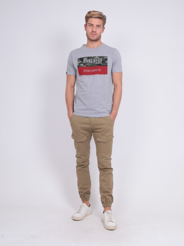 T-shirt col rond NALTINO -...