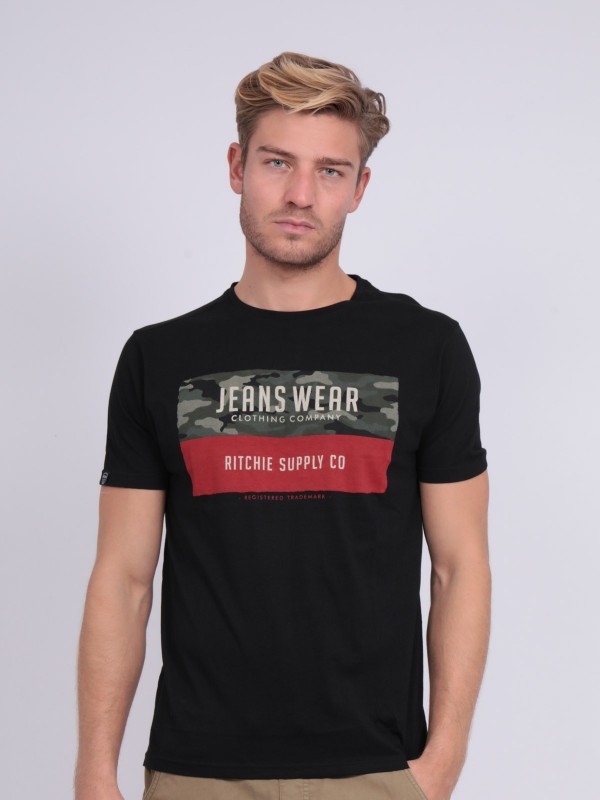 T-shirt col rond NALTINO -...