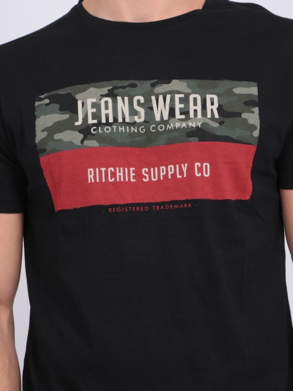 T-shirt col rond NALTINO -...